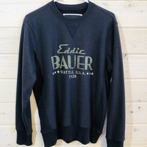 Eddie Bauer Sweatshirt Seattle 1920 Sz M Mens Heavy Gray Orig Outdoor Ou... - $15.93