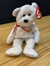 Ty Beanie Babies Decade the Bear Plush 2003 10th Anniversary KG JD - $276.80 MXN