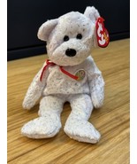 Ty Beanie Babies Decade the Bear Plush 2003 10th Anniversary KG JD - $273.66 MXN