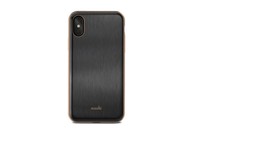 Moshi iGlaze Hardshell Protective Case for iPhone X 5.8&quot; Black/SILVER/PINK - £42.53 GBP