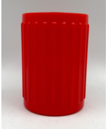 Yahtzee Game Replacement Part Shaker Cup Dice Cup Red Milton Bradley Mad... - £6.89 GBP