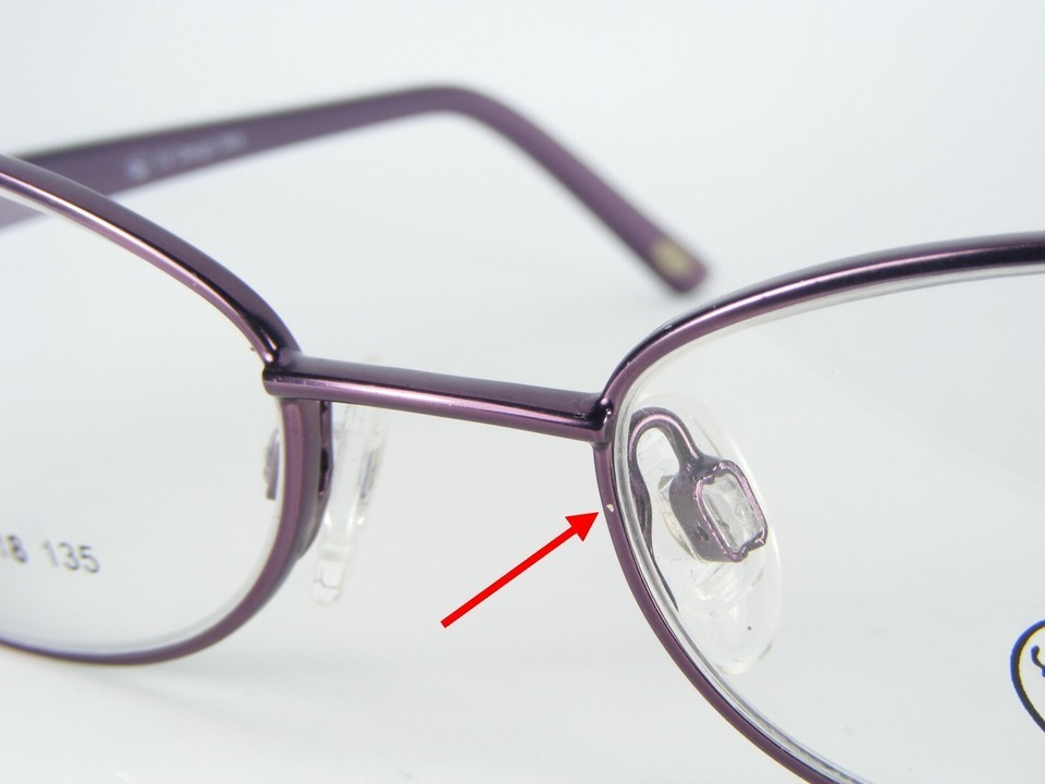 Pavon PV-3031 VL4 VIOLET EYEGLASSES GLASSES MEATL 3031 52-18-135mm (NOTES) Item image 7