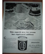 Lady Borden Ice Cream Superb New Ice Cream Print Magazine Ad 1947  - £5.49 GBP