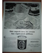 Lady Borden Ice Cream Superb New Ice Cream Print Magazine Ad 1947  - €6,07 EUR