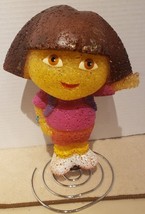 Dora The Explorer Night Light Table Lamp Plastic Metal Spring Bottom Base  - £11.59 GBP