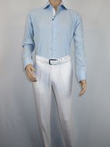 Men Premium 100% Linen Cocktail Suit by INSERCH Breathable and cool SU880 White image 8