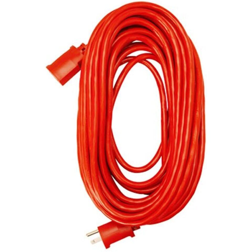 Master Electrician 02407ME 14/3 SJTW Vinyl Outdoor Extension Cord, Red, ... - $34.36