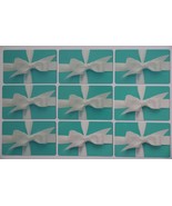 9 Tiffany &amp; Co. Blue Empty Gift Card Collectible for Craft Art Used - £11.00 GBP