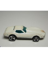 Hot Wheels 1975 Chevy Corvette Stingray Metal Base White  - £2.54 GBP