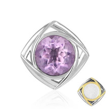 Jewelry of Venus fire Purple Fluorite Silver Pendant - £629.89 GBP