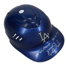 Kirk Gibson Autographed &quot;88 WS Champs&quot; &quot;88 NL MVP&quot; Batting Helmet PSA/DNA - £643.88 GBP