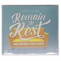 Joseph Prince &quot;Remain At Rest And Receive God&#39;s Best&quot; 3 Cd Set Sermon Series - £19.92 GBP