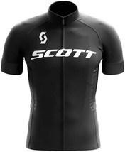 Scott Cycling Jersey Set Summer Short Sleeve  Men&#39;s MTB Bike Cycling Clothing Ma - £90.42 GBP