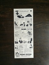 Vintage 1937 Bromo-Seltzer Original Ad 721 - £5.22 GBP