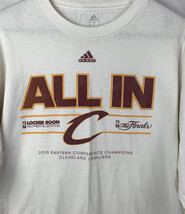 Cleveland Cavs T Shirt 2015 NBA Finals Locker Room Authentic Edition Large - $19.99