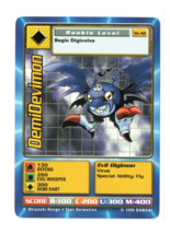 Digimon CCG Battle Card DemiDevimon St-42 Starter Rookie Bandai 1999 NM-MT - £1.54 GBP