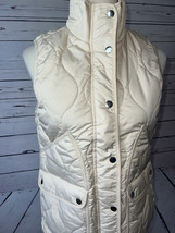 J Crew Signature Puffer Quilted Zip Vest XS Extra Small Pockets Puffer L... - $42.03