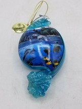 Bradford Exchange Christian Riese Lassen Above and Below Dolphin Ornament Life - £4.75 GBP