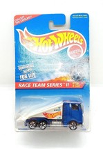 Hot Wheels 1995 Moveable Race Ramp Truck Race Team Series ll 1:64 Scale Diecast - £7.39 GBP