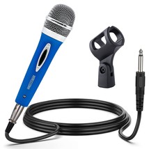 5 Core Microphone Dynamic Microfono XLR Audio Cardioid Mic Vocal Karaoke Sing... - £9.15 GBP
