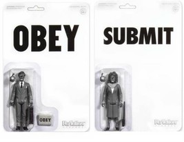 They Live - Exclusive Male Ghoul and Female Ghoul Set of 2 pcs 3 3/3&quot; ReAction F - £62.02 GBP