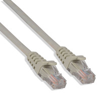 7FT Cat6 UTP Ethernet Network Patch Cable RJ45 Lan Wire Gray (25 Pack) - £58.34 GBP