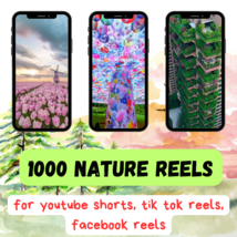 1000 Nature Reels Bundle | Instagram Reels |Facebook reels| Youtube shorts - £8.69 GBP
