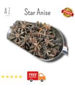 Organic Whole Star Anise Grade A Illicium Verum يانسون نجمة - $251.63 MXN+