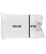 Vizsla Pillow Case - Funny Vizsla Pillowcase - Vizsla Side and My Side -... - £14.34 GBP