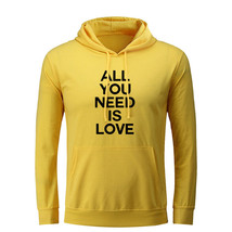 All You Need Is Love Awesome Hoodies Sweatshirt Mens Womens Graphic Hoody Tops - £20.87 GBP