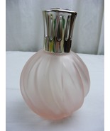 Vintage Lamp Berger Pink Swirl Glass Fragrance lamp With Wick Unused - €55,64 EUR