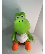 Super Mario Brothers Yoshi Large Plush 22&quot; Stuffed Nintendo 2019 Shell P... - $381.08 MXN