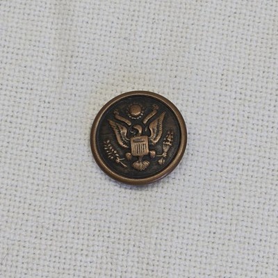 Vintage WW1 Military Brass Button by  City Button Works New York - $5.00