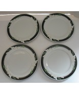 4 Vintage/New Sango Black Fantasy Majesty Collection 7 3/8&quot; Salad Desser... - $25.77 CAD