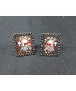 Old SWANK Helmeted Roman Warrior Cufflinks Cuff Links Centurion RARE  - £14.59 GBP