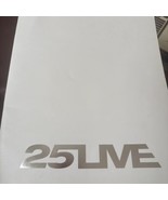 George Michael, 25 Live Tour Programme, White Cover Edition  PROGRAM 25LIVE - $1,316.98 MXN
