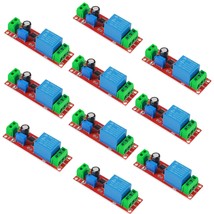 10PCS DC 12V NE555 Delay Timer Relay Switch Module Adjustable 0-10 Seconds  - £20.01 GBP