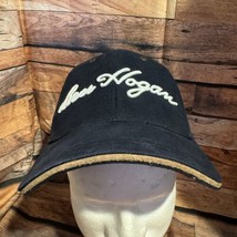 Ben Hogan Golf Hat Adjustable Embroidered Blue Leather Adjustable Strapb... - $13.99