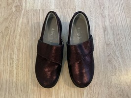 Alegria Shoes Size US6 EU36 Women’s Violet Metallic Glitter Leather - £24.12 GBP