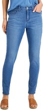Style &amp; CO Women&#39;s Curvy Skinny Leg Midrise Skinny Jeans Size 12 Blue - £19.35 GBP