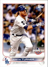 2022 Topps Opening Day #22 Justin Turner NM-MT Dodgers - £1.29 GBP