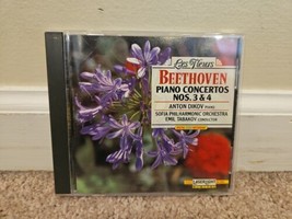 Beethoven Piano Concertos 3 &amp; 4 - Music CD - Sofia Phil Orchestra  1990-01-2 - £4.12 GBP