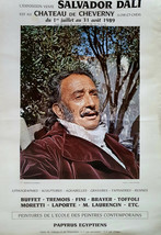 Dali - Original Exhibition Poster - Cheverny - 1989 - £69.28 GBP