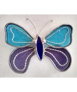 Stained Glass Butterfly Suncatcher III - £10.39 GBP