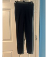 Athleta Leggings Size Small Navy Blue Activewear High Rise Ankle Length - $9.95