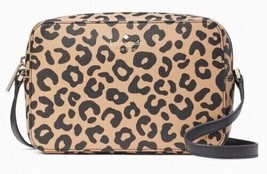 Kate Spade Harper Leopard Crossbody K9278 Cheetah Leopardo NWT $279 Retail - £87.30 GBP