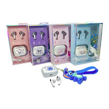 Stitch Wireless Bluetooth Earphones Cover Case Cartoon Keychain Headset ... - $26.90