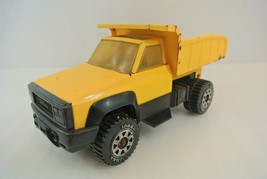 Tonka Truck 2001 Yellow Dump Truck Metal Official Hasbro Brand Made in China - £18.88 GBP