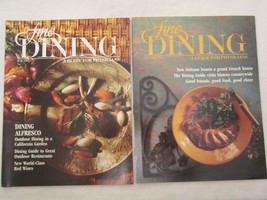 (Lot 2) Magazines FINE DINING July November 1986 A Guide For Physicians [Z169f] - £14.37 GBP