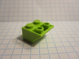 Lego Part #3660: Lime- 2x2 Inverted Slope 45 - £0.07 GBP